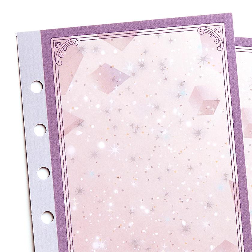 JECOL ちょっと贅沢なシール帳 SB-M6専用 追加シール台紙8枚入 日本製