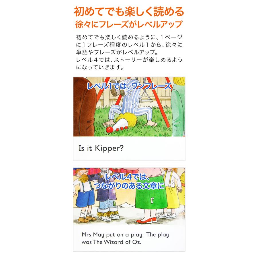 特典付 ORT Oxford Reading Tree トランクパックA CD付 オックスフォード リーディング ツリー 英語絵本 英語 子供英語｜eigoden｜09