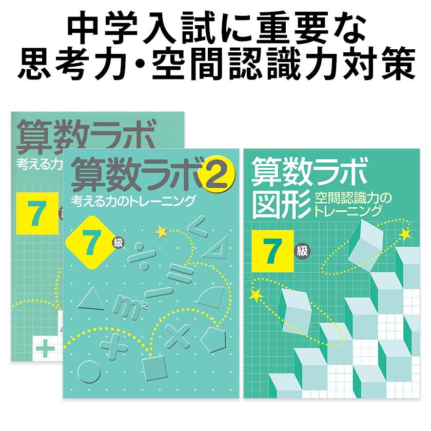 算数ラボ ペアセット 算数ラボ図形 7級 新学社 正規販売店 小学5