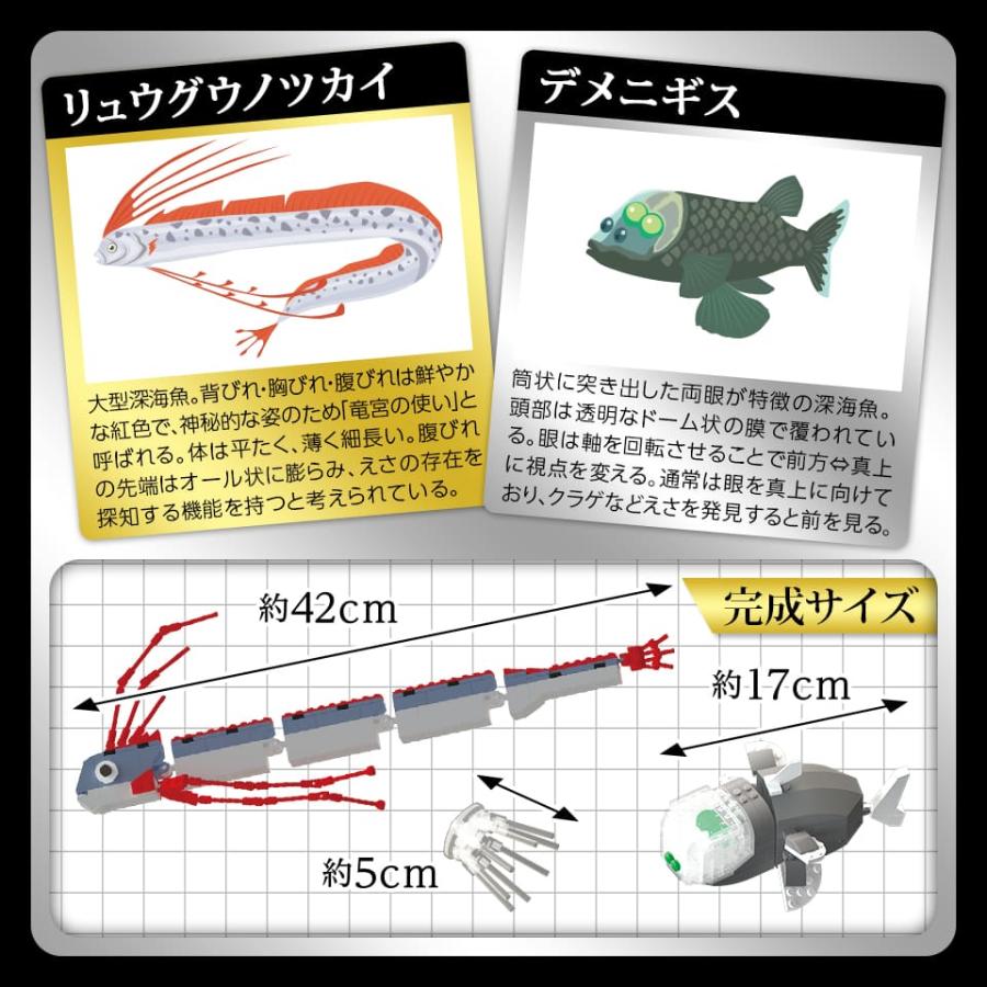 シルバーバック リュウグウノツカイ & デメニギス 深海魚 PREMIUM