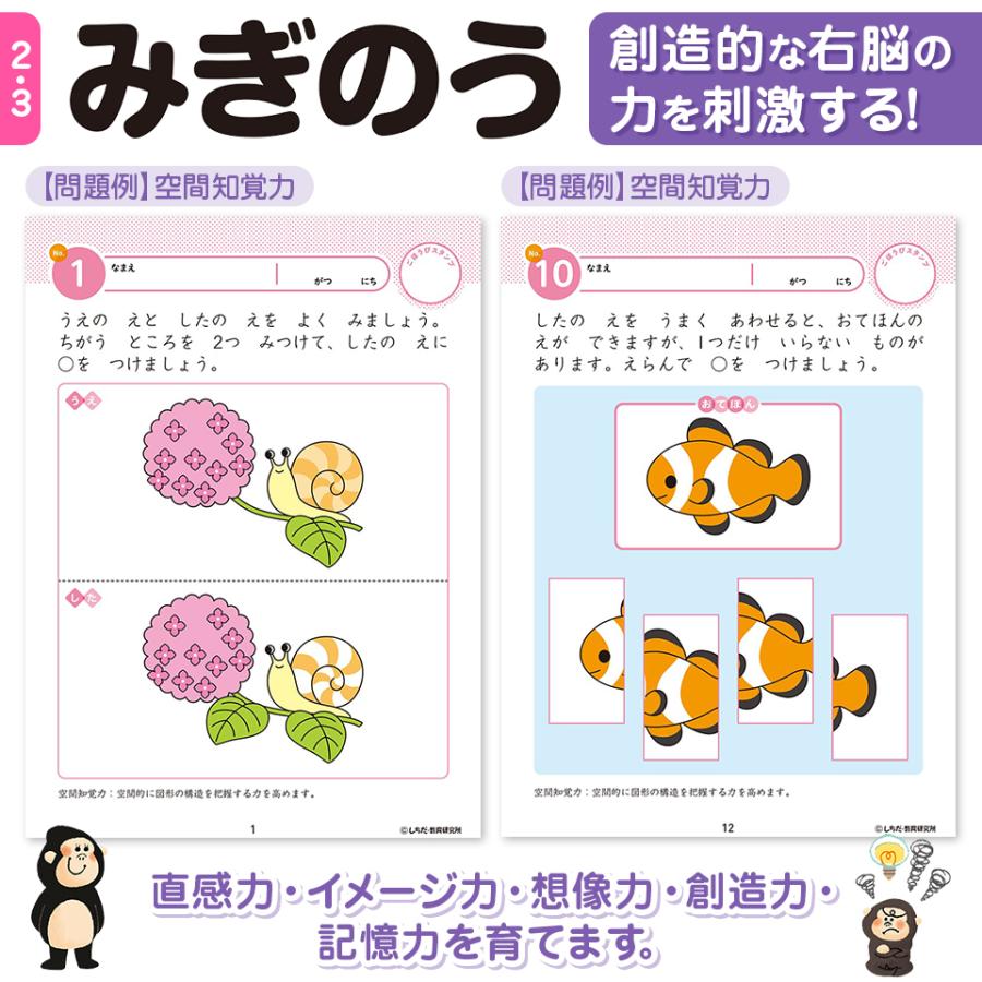 シルバーバック 七田式 知力ドリル 2歳 3歳 10冊セット しちだ シルバーバック 七田式 知力ドリル 2歳 3歳 10冊セット しちだ