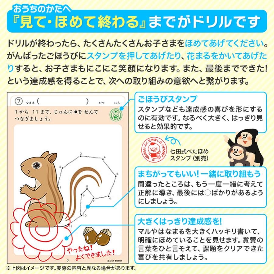 シルバーバック 七田式 知力ドリル 3歳〜4歳 10冊セット 七田式