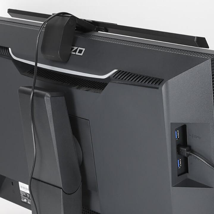 EXARM ZETA エグザーム ゼータ スワン電器 正規販売店 おしゃれ シンプルデザイン ゲーミングライト PCモニターに設置するLEDライトの画像