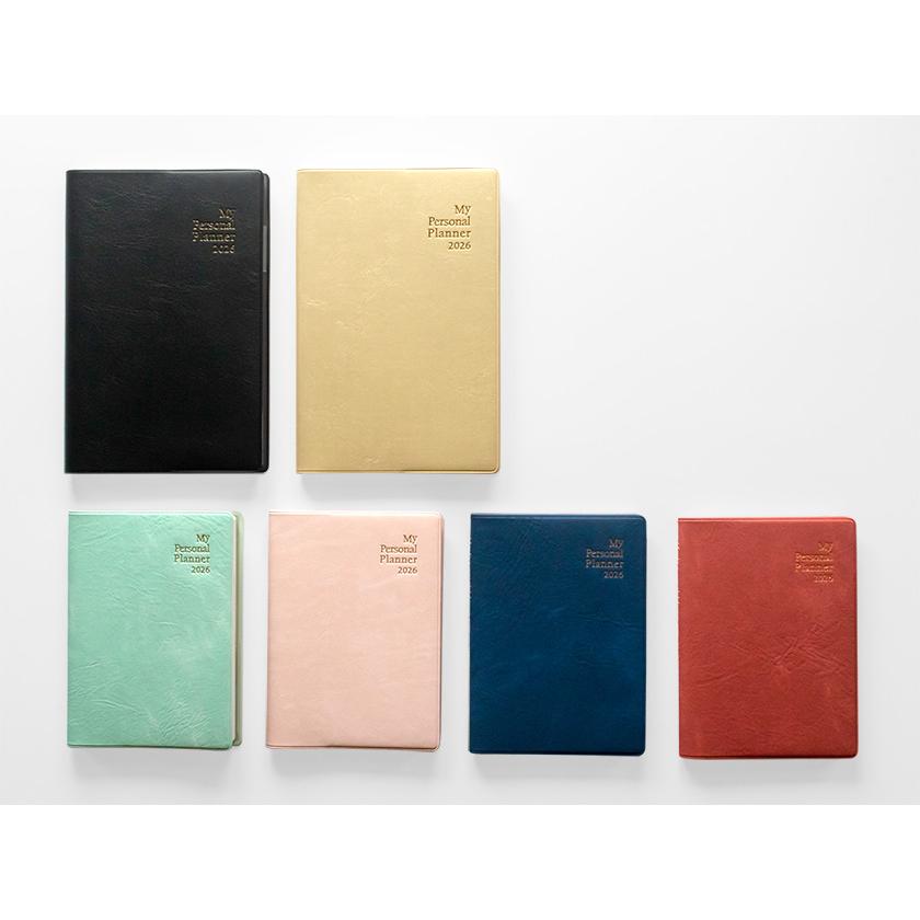 英語手帳 2026年 ミニ版 シナモンレッド 正規販売店 1月始まり 手帳