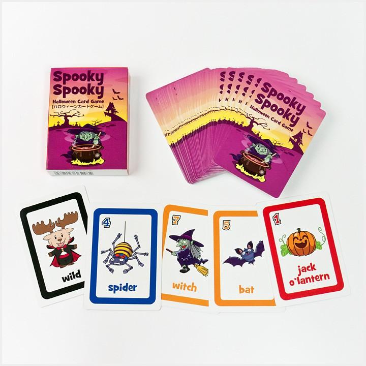 ハロウィン 英語 カード ゲーム Spooky Spooky Halloween Card Game