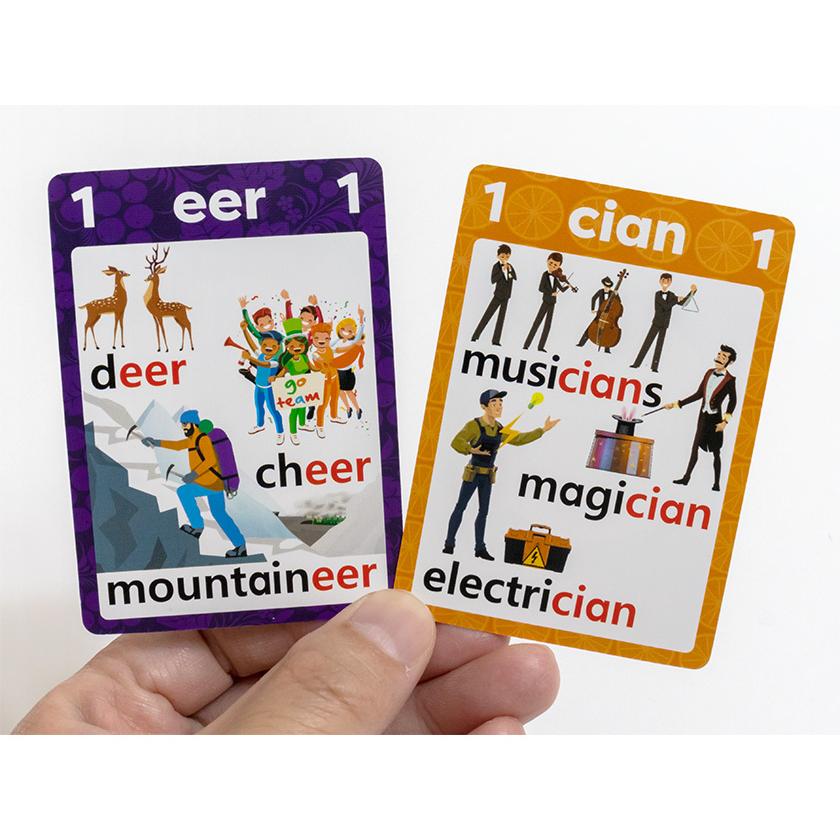 AGO PHONICS 5 Black カードゲーム フォニックス 英語教材 英会話教材
