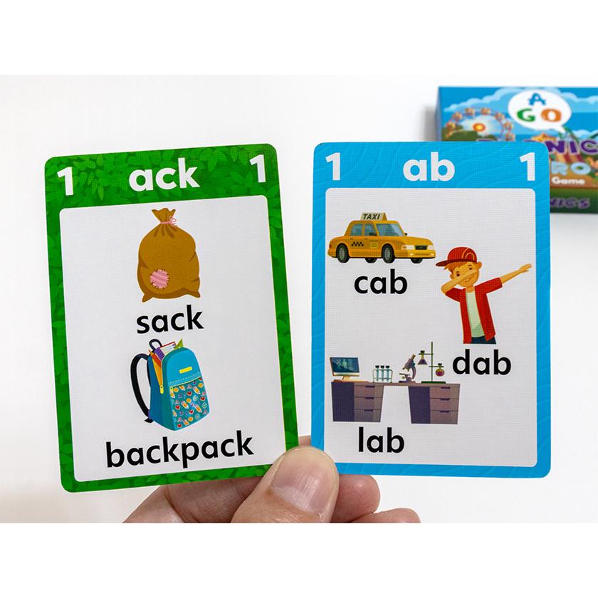 AGO PHONICS ZERO フォニックス ゼロ カードゲームで英語の音のルール