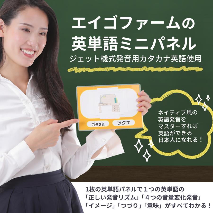 エイゴファームの英単語ミニパネル 5枚セット Gシリーズ G1 G5 オレンジ Panelg1g5 エイゴファーム 通販 Yahoo ショッピング