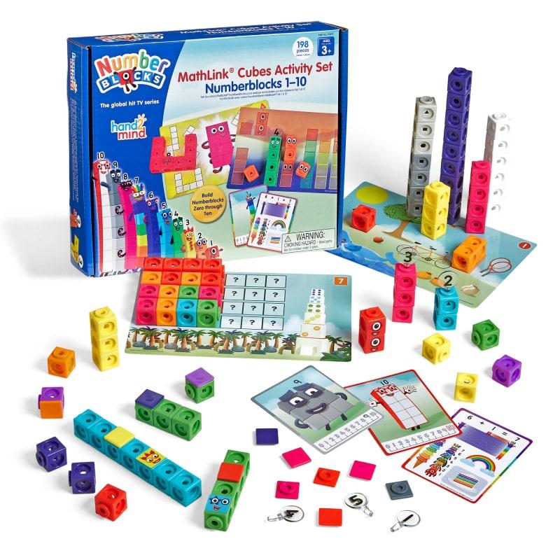 Numberblocks 【MathLink Cubes 1-10 キューブ 100個入り