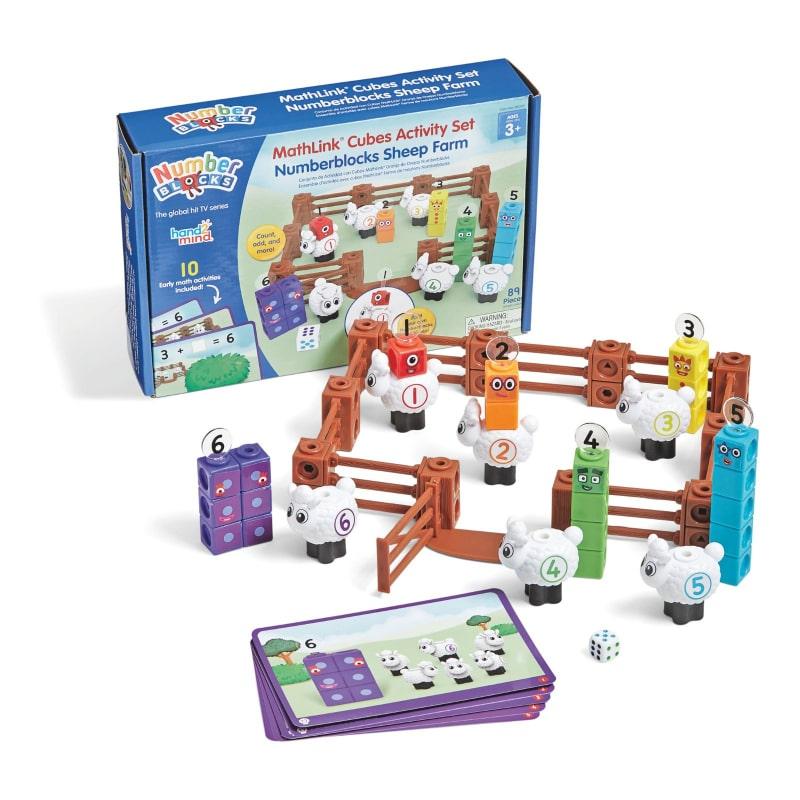 ナンバーブロックス　number blocks 知育玩具セット 4点 Numberblocks ナンバーブロックス 【マスリンクキューブ