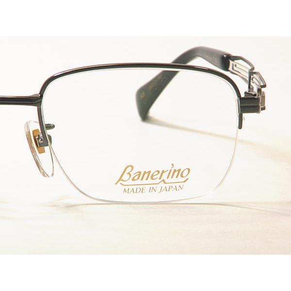ポイント10倍　バネリーナ　Banerina 日本製メガネ BO-3030-C63 度付きレンズ付・送料無料 フルリム 青山眼鏡　2サイズ有り(51mm・53mm)紳士用眼鏡　遠近両用に｜eiheiji-mega｜05