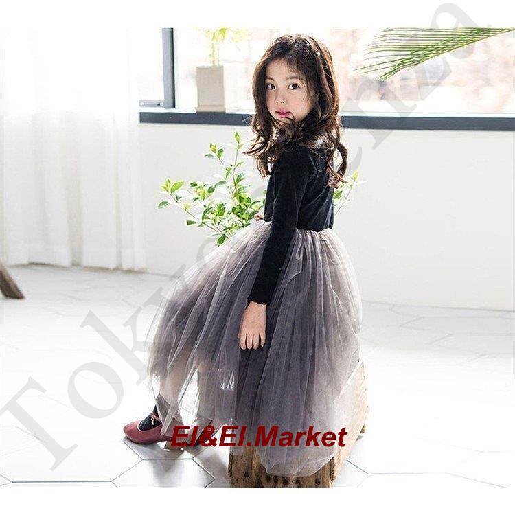 子どもドレス キッズワンピース ベビー 長袖 チュールスカート 黒ワンピ ピアノ 発表会 韓国子供服 卒園式 ふわふわ 結婚式 七五三 可愛い 5k5vsyeqgg 子ども服 Www Mxfactory Fr