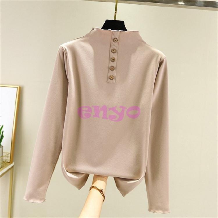 トップス カットソー ベーシック レディース インナー 裏ボア 裏起毛 秋冬 タンクトップ 肌着 タンクトップ ハイネック 秋 冬 シンプル 無地 17人気特価