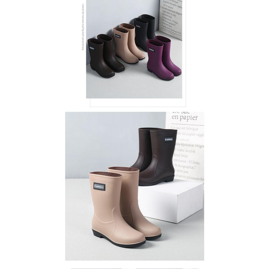 レインブーツ レディース 防水 長靴 ラバーブーツ レインブーツ 軽い ロング 疲れない カジュアル シンプル 厚底 おしゃれ 雪 雨靴 雨の日 オシャレ 安い Lsyx Ei Ei Market 通販 Yahoo ショッピング