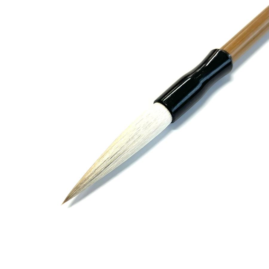 長鋒栄楽 三号 (12mm×59mm) 赤天尾脇/鹿毛/羊毛 栄豊齋