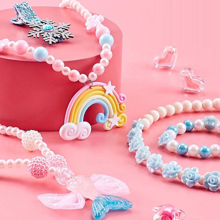 パールビーズ Diy ビーズ 自由研究 カラフルビーズ 女の子 オモチャ ビーズアクセサリー 知育玩具 ハンドメイド ネックレス 手芸用キット 誕生日プレゼント Beads004e Eiikobig 通販 Yahoo ショッピング