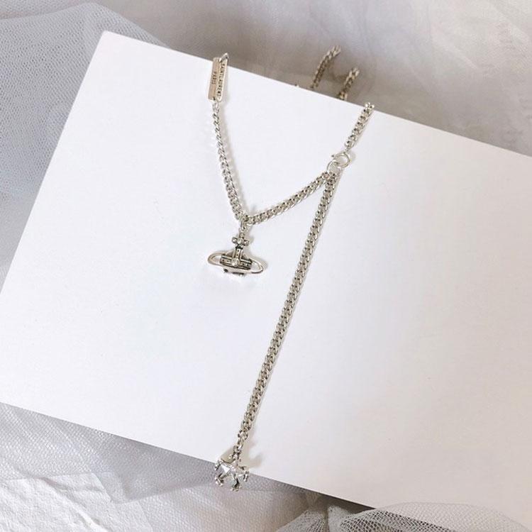 新規購入 ネックレス レディースラリエット チェーン ロングネックレス アクセサリー 母の日 ギフト レディース シンプル 大人 上品 プチペンダント上品 結婚式 お呼ばれ