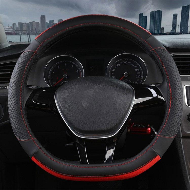 ハンドルカバー ステアリングカバー カーハンドルカバー 普通車 汎用 自動車内装 ドライビング カー用品 便利グッズ 内装パーツ プレゼント Handlecase016 Eiikobig 通販 Yahoo ショッピング