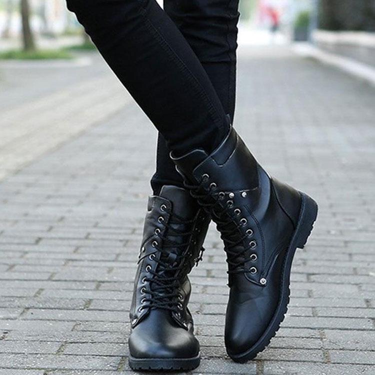 メンズ ロングブーツ ブーツ ワークブーツ 靴 レースアップ メンズブーツ エンジニアブーツ バイクブーツ ミリタリーブーツ マウンテンブーツ 人気