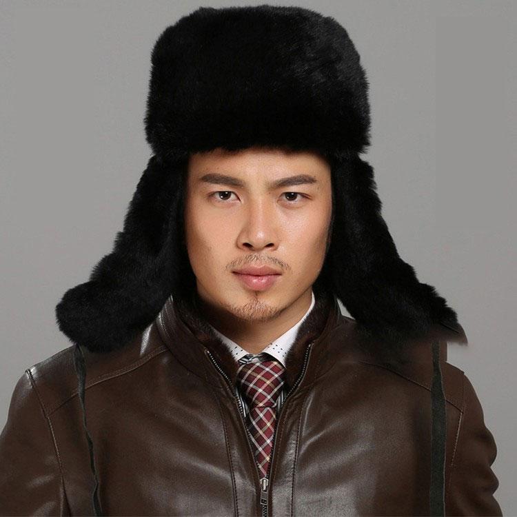 帽子 メンズ 秋冬 ファー ハット ロシア帽 本物のファー　帽子　ロシアン帽 メンズキャップ　男性用　ふわふわ もこもこ  :mpcap020:eiikobig - 通販 - Yahoo!ショッピング