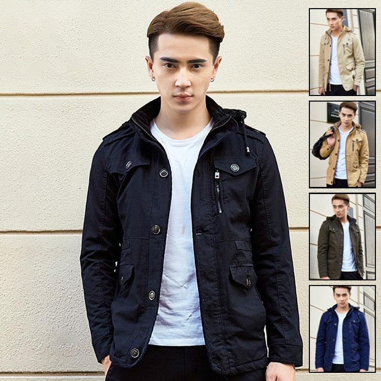 メンズコート コート 春 秋 メンズ 無地 フード付き ジャケット トップス アウター ロングコート 定番 通勤 カジュアル シンプル Nansfy053 Eiikobig 通販 Yahoo ショッピング