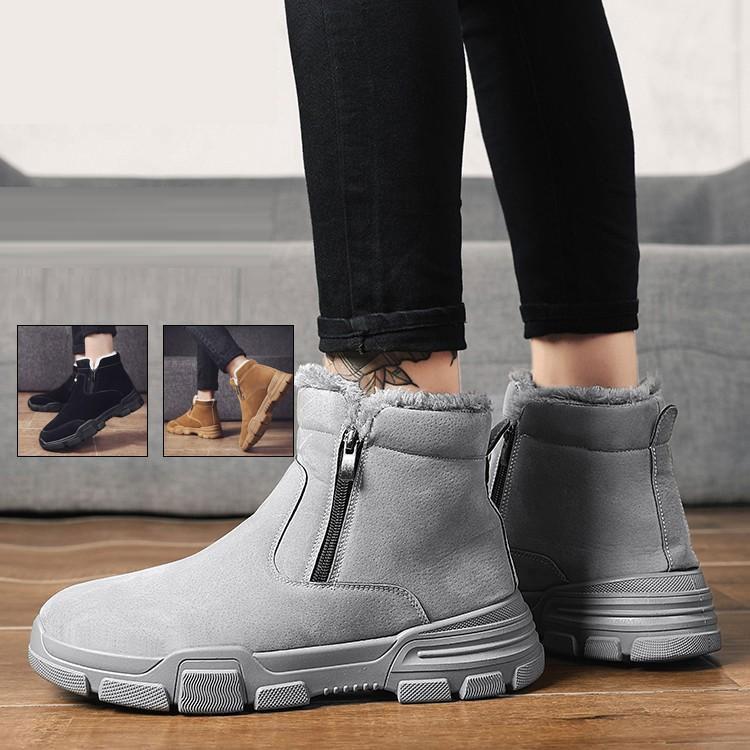 ムートンブーツ メンズブーツ ワークブーツ レースアップ 保温防寒 カジュアル 冬靴 防滑 防寒 オシャレ 暖かい Nanssnowbb033 Eiikobig 通販 Yahoo ショッピング