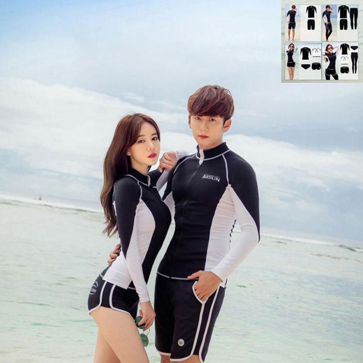 ウェットスーツ メンズ レディース カップル水着 スプリング 日焼け止め マリンスポーツ フィットネス サーフィン ダイビングスーツ Nvswetsuit008 Eiikobig 通販 Yahoo ショッピング