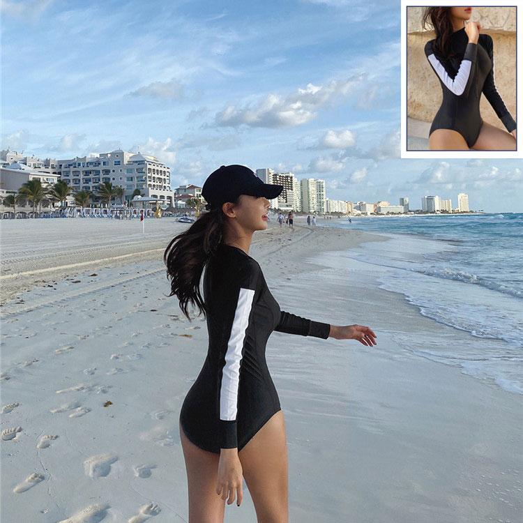ウェットスーツ レディース 水着 女性 スプリング 日焼け止め マリンスポーツ フィットネス サーフィン ダイビングスーツ 体型カバー Nvswetsuit021 Eiikobig 通販 Yahoo ショッピング
