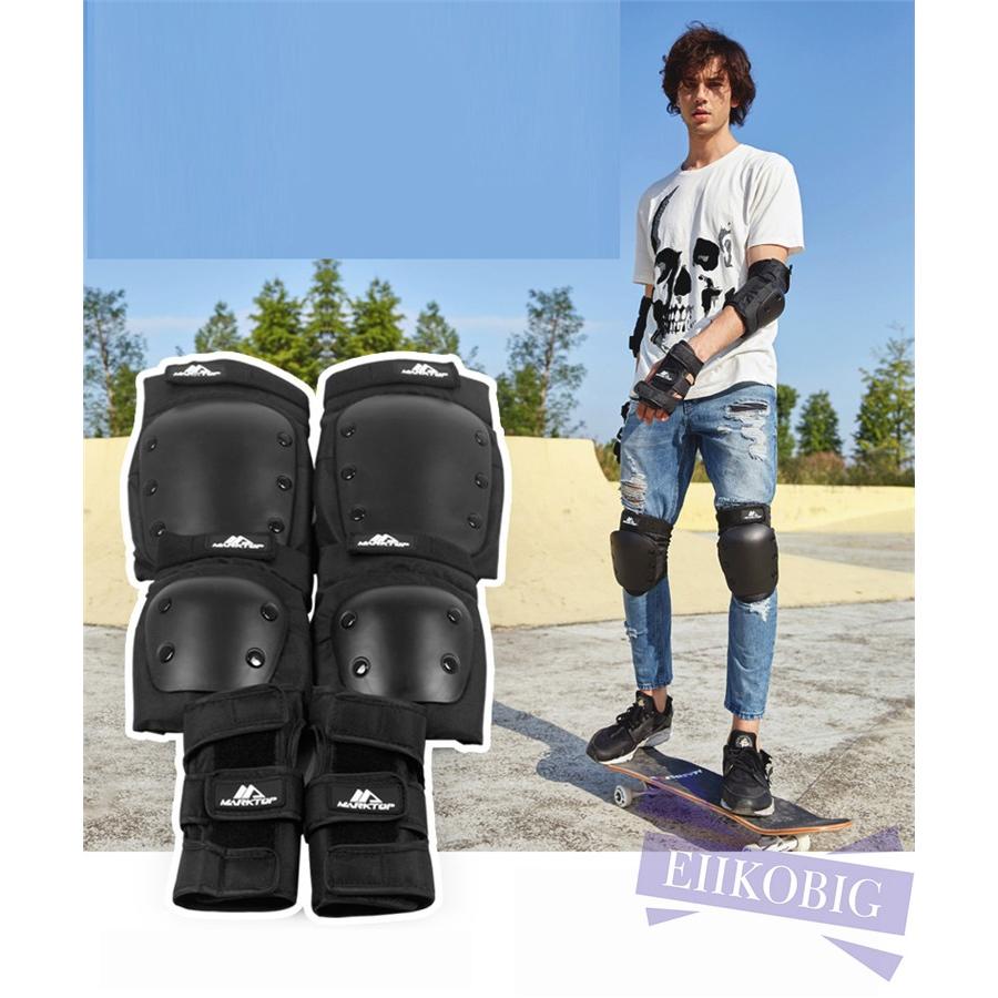 バイクプロテクター 肘 膝 プロテクター 6点セット 肘当て 膝当て パッド 肘膝サポーター バイク プロテクター ガード 耐衝撃性高い 安全 Protector025 Eiikobig 通販 Yahoo ショッピング