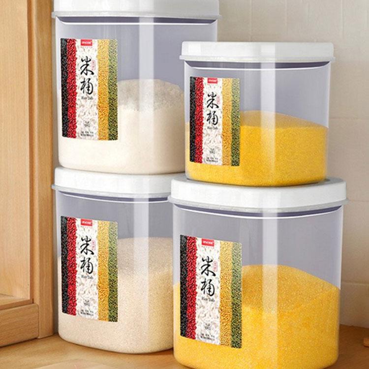 保存容器 フードコンテナ 蓋付き 食品 ストッカー 小物 収納ケース 密閉 密封 透明容器 乾物ストッカー おしゃれ 食品保存容器 食品 お米 ナッツ Sealedtank002 Eiikobig 通販 Yahoo ショッピング