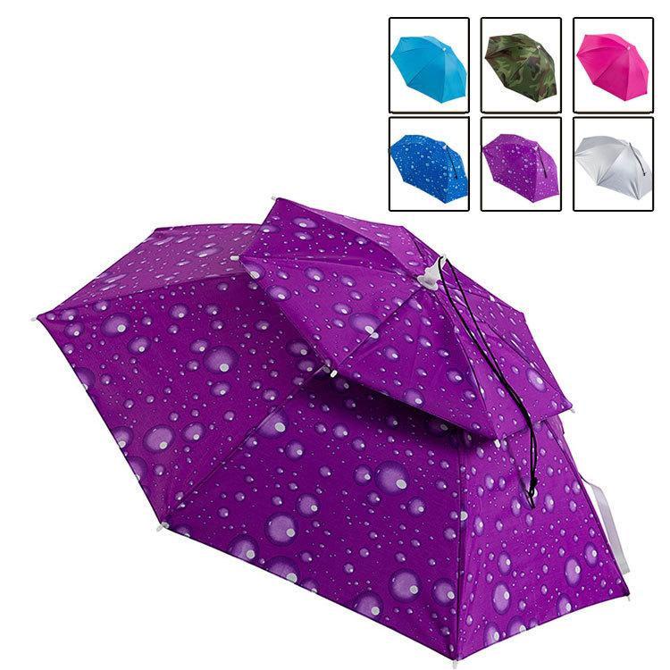 傘帽子 かぶる傘 日傘 釣り 釣傘 レインハット ハンズフリー 折りたたみ アンブレラハット 農作業 スポーツ観戦 キャンプ 屋外作業 Y19 Kasabou016 Eiikobig 通販 Yahoo ショッピング