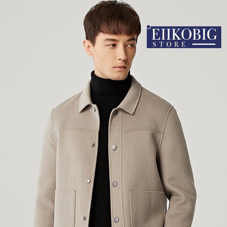 ピーコート Pコート メンズコート 秋冬 ラシャコート ショート丈コート 男性 ジャケット 30代 通勤 カジュアル 代 40代 受注生産品 コート アウター