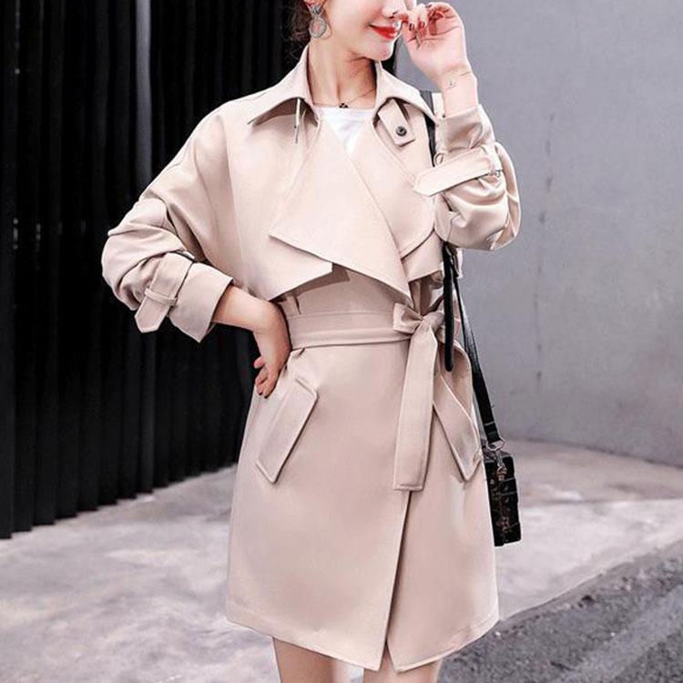 超人気新品 韓国風 レディースコート チェスターコート 女性 スプリングコート トレンチコート 秋冬 ジャケット アウター 通勤 合わせやすい おしゃれ トレンチコート カラー B Populationmalawi Org