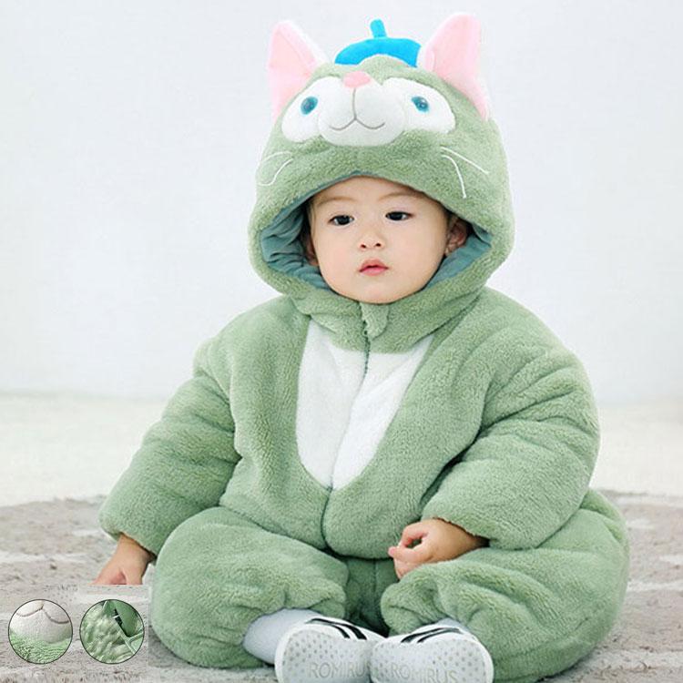高級感 長袖 ロンパース 防寒着 つなぎ 秋冬 新生児 幼児 かわいい 着ぐるみ カバーオール 女の子 男の子 ジャンプスーツ ベビー服 赤ちゃん 百日祝い 出産祝い 格安人気 Www Sei Ba Gov Br