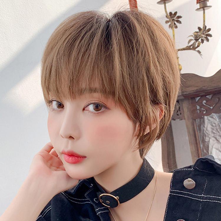 レディースウィッグ フルウィッグ 女性用ウイッグ フルウィッグ ショート おしゃれ 耐熱ウィッグ 自然 ウイッグ エクステンション かつら イメチェン :y20-wig098:eiikobig 通販 大人気 レディース ウィッグ かつら フルウィッグ 短いかつら 女性 おしゃれ