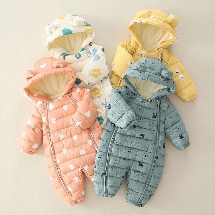75 Off 長袖 ロンパース 防寒着 つなぎ 秋冬 新生児 幼児 帽子付き 中綿 カバーオール 女の子 男の子 ジャンプスーツ ベビー服 赤ちゃん 百日祝い 出産祝い Pmajk Gov Pk