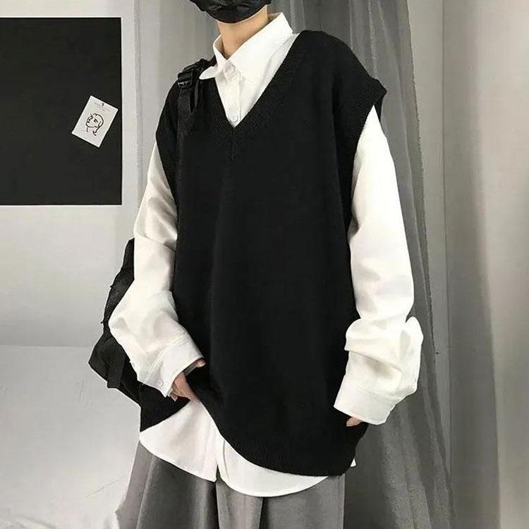 春秋冬 ニットベスト メンズニットベスト カジュアル Vネック シンプル 無地 洗える メンズベスト 男性 ジレベスト インナー ニットチョッキ Y21 Nanknitvest085 Eiikobig 通販 Yahoo ショッピング