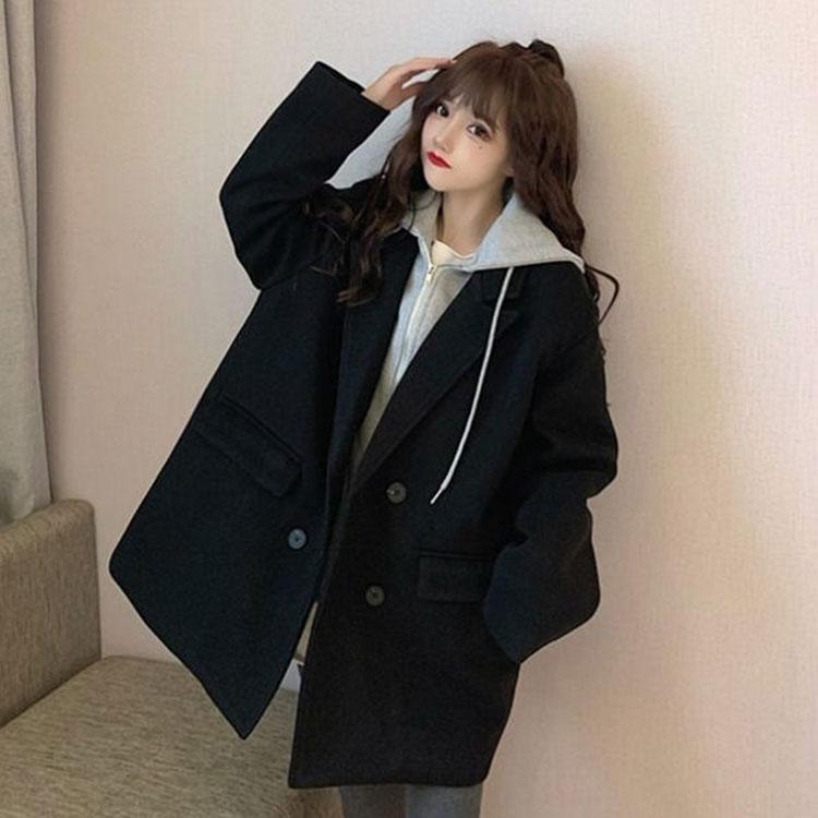 ピーコート Pコート レディースコート 秋冬 ラシャコート ロングコート 女性 ジャケット フード付き アウター コート 通勤 カジュアル 代 30代 40代 Y21 Nvsnzdayi9 Eiikobig 通販 Yahoo ショッピング