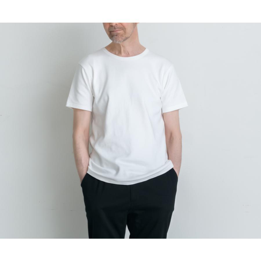 厚手 Tシャツ 白T 透けない 10.5オンス 汗染み対策 無地 丸首 クルー