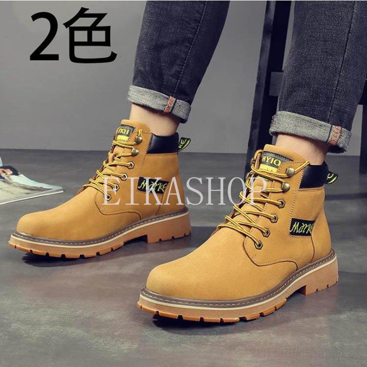 ワークブーツ メンズ キャメルブーツ カジュアル シューズ 靴 男性 ストリート 超激得sale