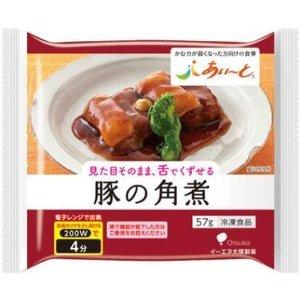 介護食 あいーと 豚の角煮 57g 冷凍品 イーエヌ大塚｜eiken-healthfood