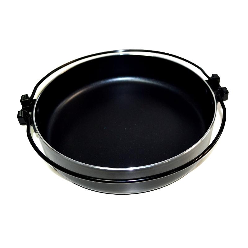 【新品未使用】MFG すき焼き鍋（ガラス蓋付） 26cm ラジエントヒーター IH対応 旨宴 26cm ガラス蓋付きすき焼き鍋 3〜4人用 すきやき用 ガス