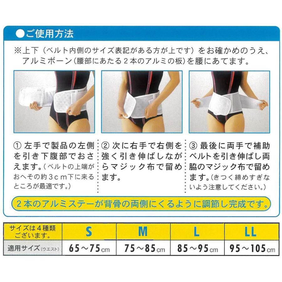 腰痛保護ベルトメッシュタイプ サポーター S M L 男性用 女性用 兼用