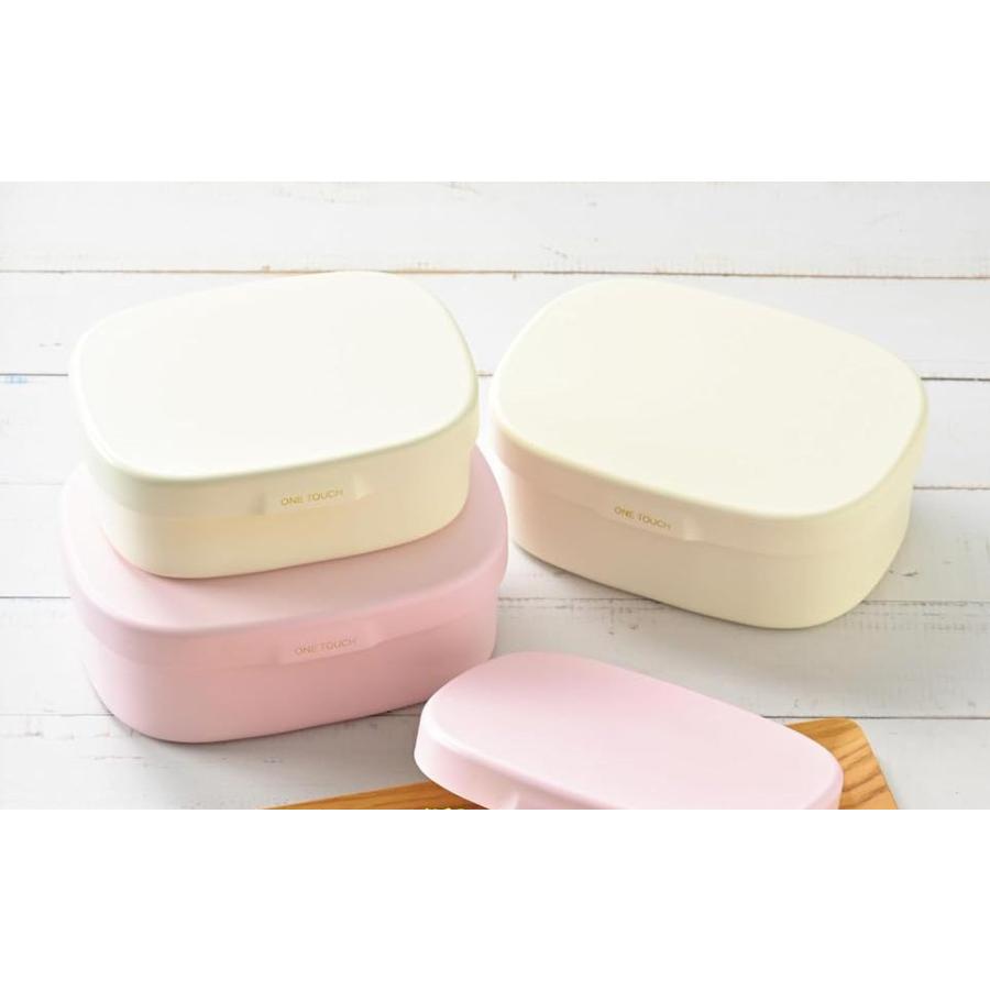 さっと洗えるお弁当箱 M 600 HAKOYA ワンタッチランチ 一段 弁当箱