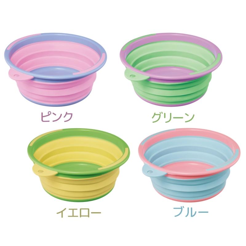 多用途 ソフトタブ 折りたたみバケツ 12リットル 伊勢藤 IESTO Soft