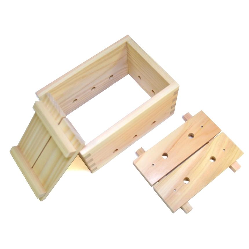 にがりなし] ひのきの豆腐箱 豆腐作り器 YOUBI 木製 桧 とうふ型