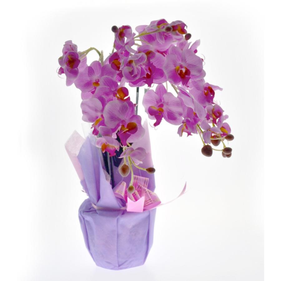 光触媒 胡蝶蘭 ピンク 造花 贈り物 インテリア 抗菌 イミテーション