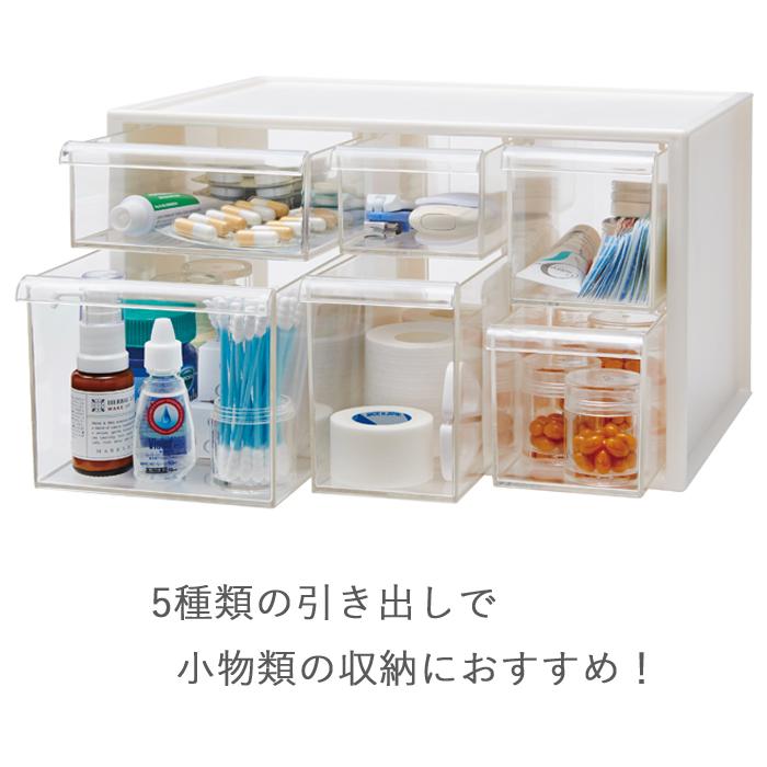伊勢藤 おくすりケース 救急箱 大容量 日本製 薬ケース 薬箱 シンプル 