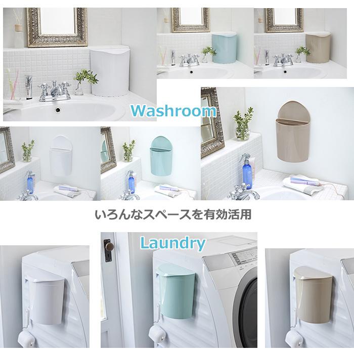 多用途 壁掛け ダストボックス メルナミニ 4L ゴミ箱 壁面 石膏ボード
