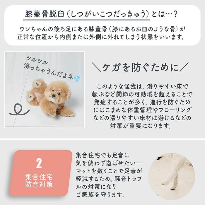 ECOFOAM 2枚セット 110×220 防水抗菌ペットマット カットできるロール